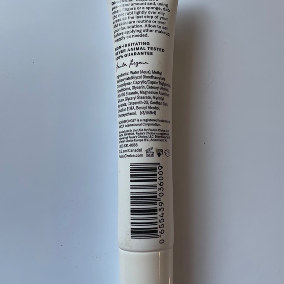 Paula’s Choice 1 Makeup SHINE STOPPER Instant Matte Finish with MICROSPONGE Tech - Picture 2 of 3